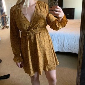 Beautiful yellow floral dress